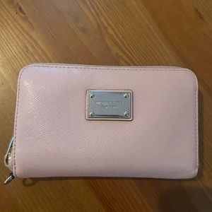 Michael Kors pink wallet